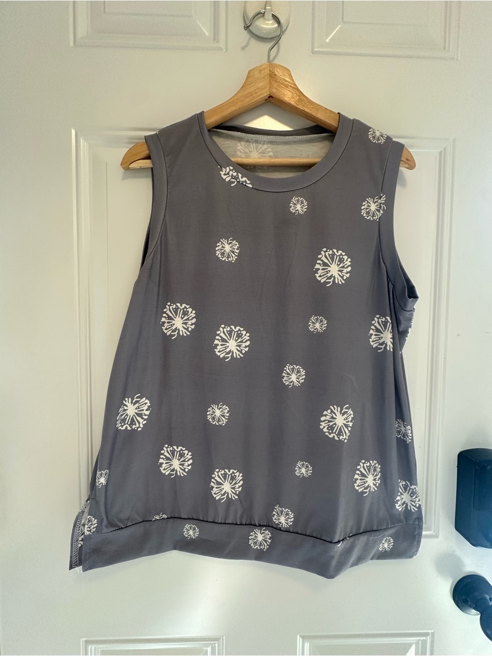 Gray Sleeveless Tank